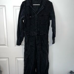 Universal Thread Charcoal Denim Jumpsuit